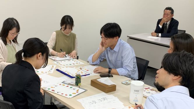先輩社員とフリーディスカッション